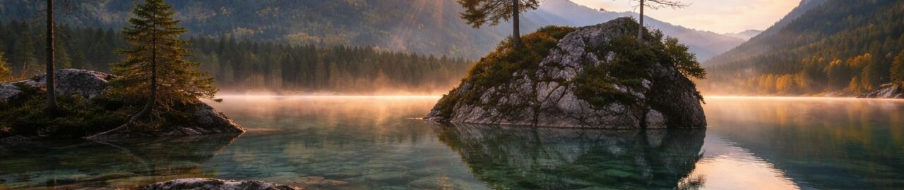 Exploring the Alpine Lake